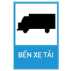 Biển số I.434b "Bến xe tải"