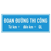 Biển số I.440 "Đường đang thi công"