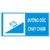 Biển số I.445b "Đường dốc phải đi chậm”