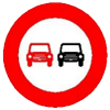 Biển số P.125 "Cấm vượt"
