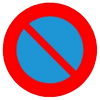 Biển số P.131a "Cấm đỗ xe"