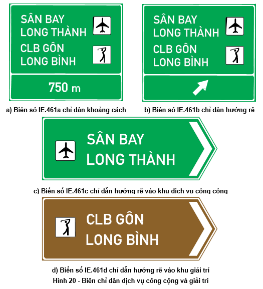 Biển số IE.461 "Khu dịch vụ công cộng và giải trí"