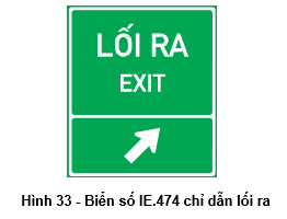 Biển số Ie.474 "Lối ra"